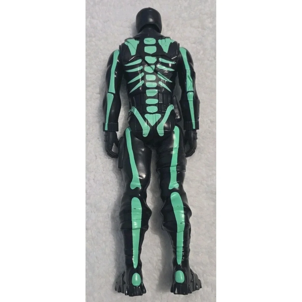 Fortnite Skull Trooper Green Glow Action Figure Epic Games 2019 -11.5